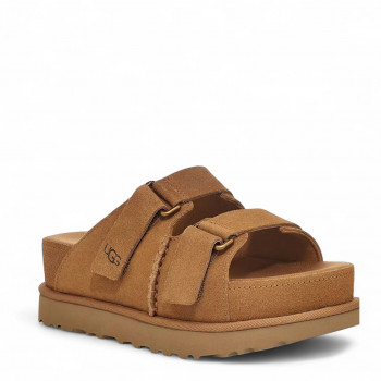 UGG Goldenstar Hi Slide Chestnut