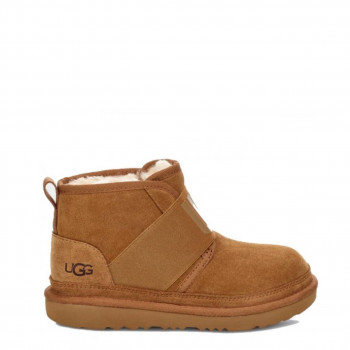 UGG Kids Neumel II Graphic Logo Boot Chestnut 