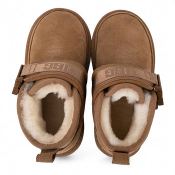 UGG Kids Neumel Snapback Chestnut 