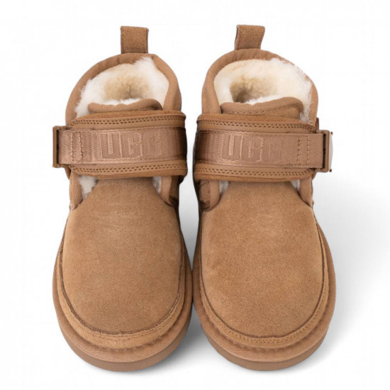 UGG Kids Neumel Snapback Chestnut 