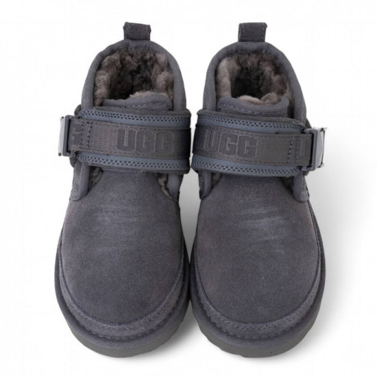 UGG Kids Neumel Snapback Grey 