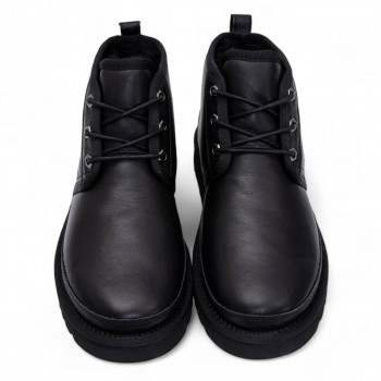 UGG Mens Neumel Leather Black 