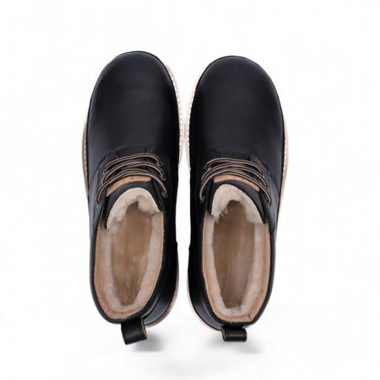 UGG Mens Neumel Gentleman Leather Black 
