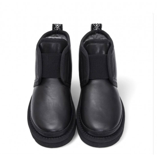 UGG Mens Neumel Flex Leather Black 