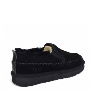 UGG Mens Stitch Slip On Black 