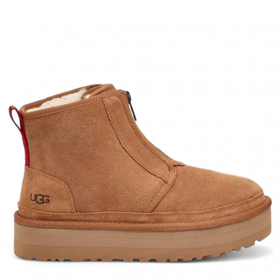UGG Neumel Platform ZIP Boot Chestnut