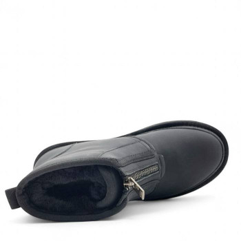 UGG Neumel Platform ZIP Boot Black