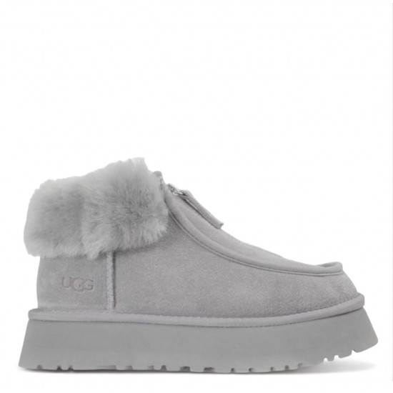 UGG Funkette Platform Boots Grey Violet