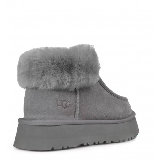 UGG Funkette Platform Boots Grey