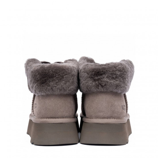 UGG Funkette Platform Boots Smoke
