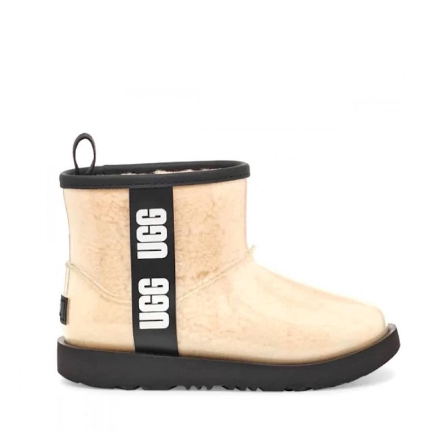 UGG Kids Classic Clear Natural Black 
