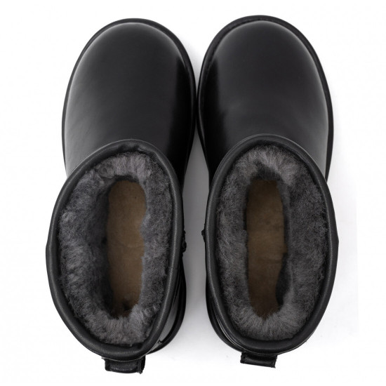 UGG Classic Mini Leather Black