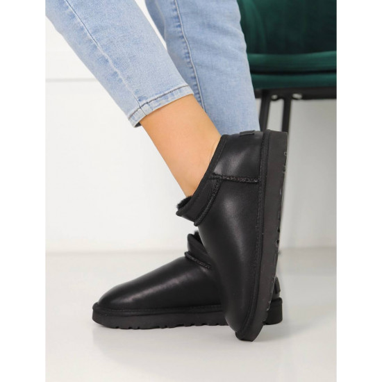 UGG Tasman Slipper Leather Black