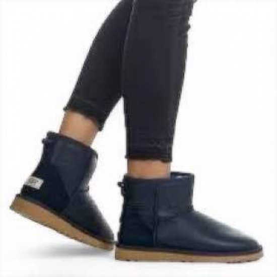 UGG Classic Mini Metallic Navy