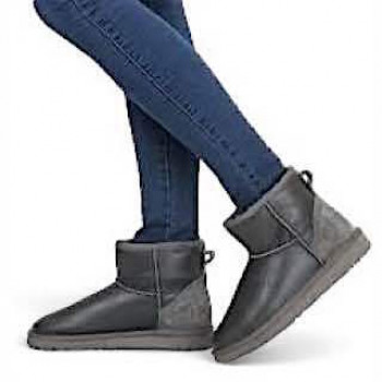 UGG Classic Mini Metallic Grey