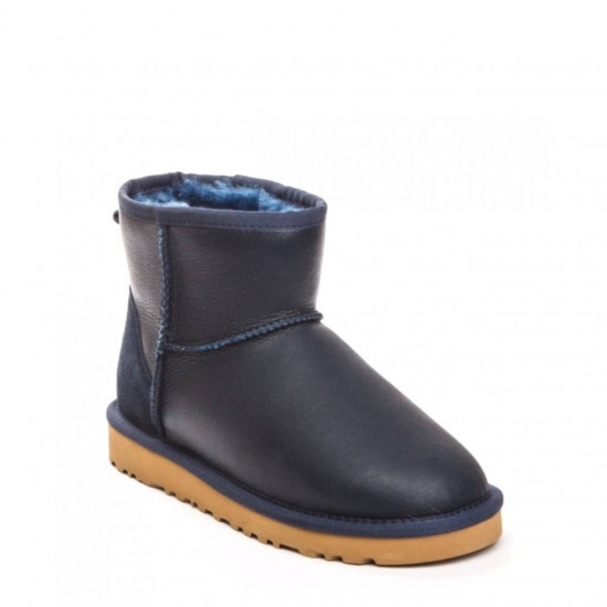 UGG Mens Classic Mini Metallic Navy 