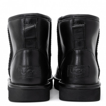 UGG Mens Classic Mini Leather Black 