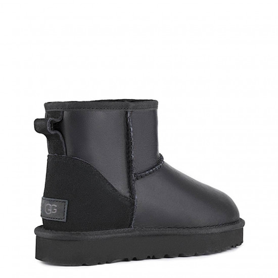 UGG Mens Classic Mini Metallic Black 
