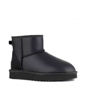 UGG Mens Classic Mini Metallic Black 