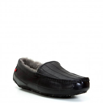 UGG Mens Ascot Star Wars Leather Black 