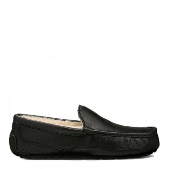 UGG Mens Ascot Leather Black 