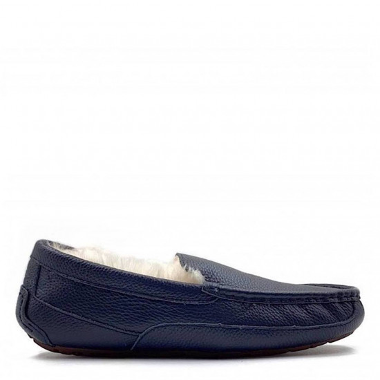 UGG Mens Ascot Leather Navy 