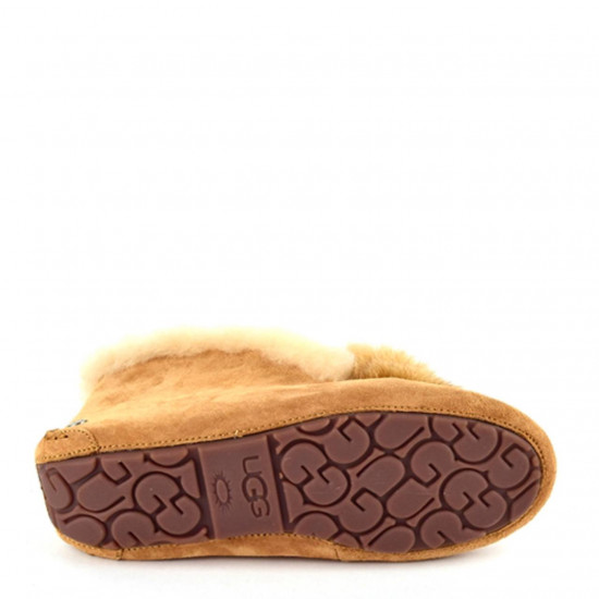 UGG Alena Pom Pom Chestnut