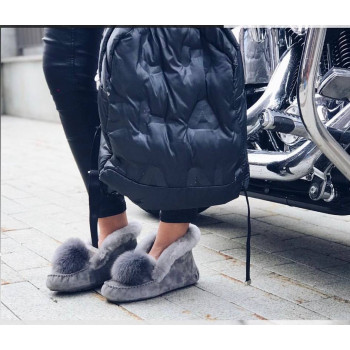 UGG Alena Pom Pom Chestnut