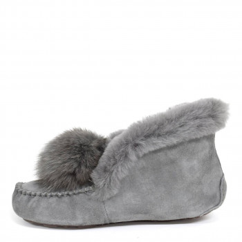 UGG Alena Pom Pom Grey