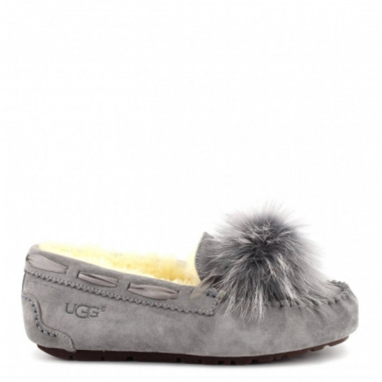 UGG Dakota Pom Pom Grey