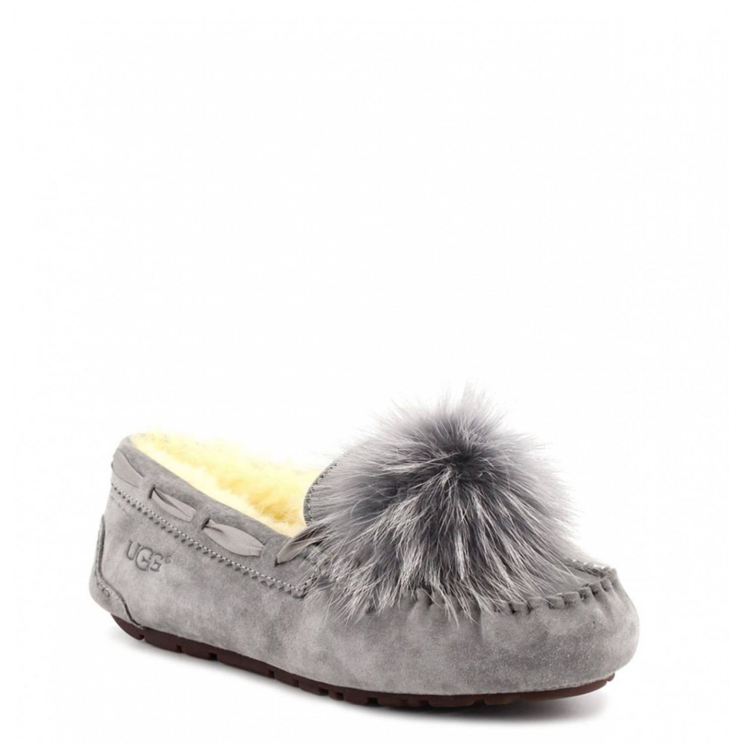 UGG Dakota Pom Pom Grey