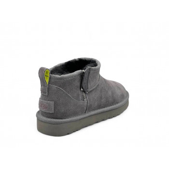 UGG Classic Ultra Mini ZIP Grey