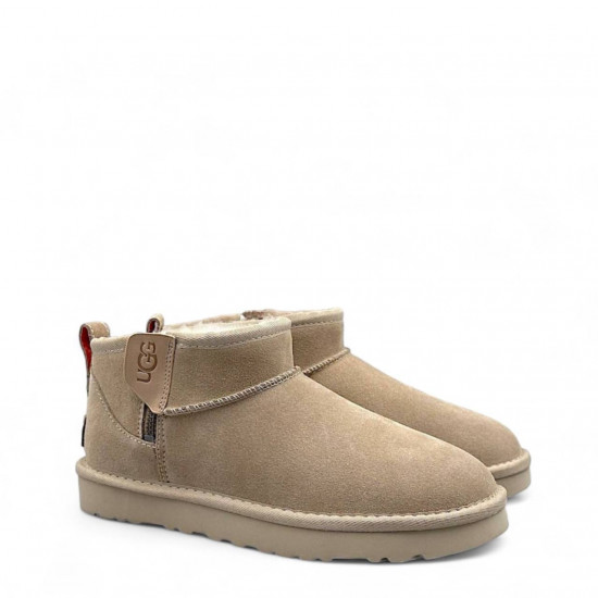 UGG Classic Ultra Mini ZIP Sand