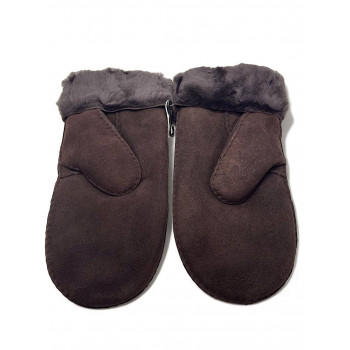 UGG Men's Sheepskin Mitten Chocolate 