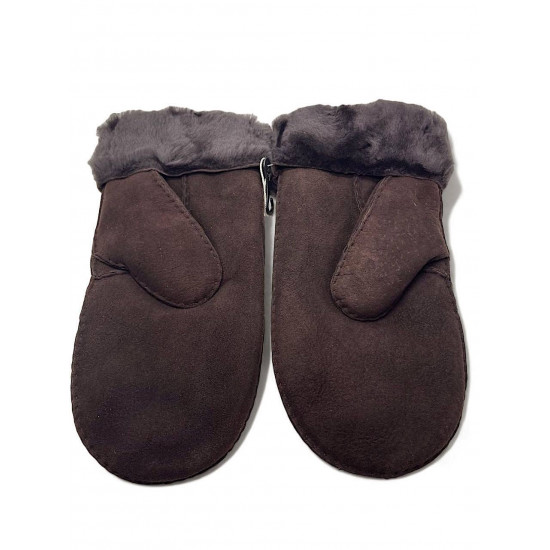 UGG Men's Sheepskin Mitten Chocolate 