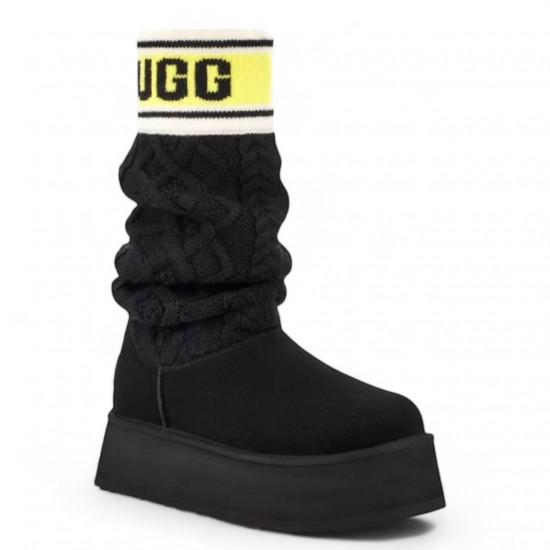 UGG Classic Sweater Letter Black