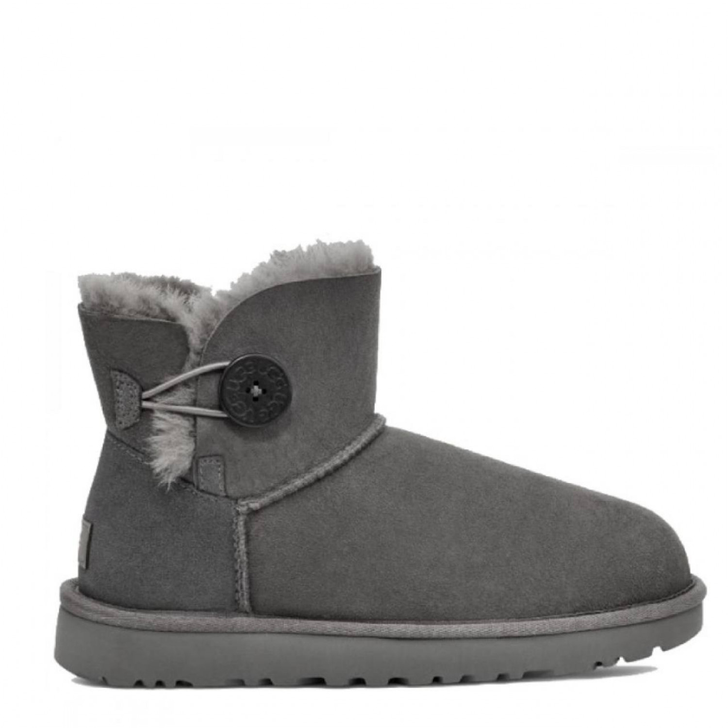 UGG Mini Bailey Button II Grey