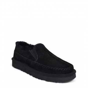 UGG Stitch Slip On Black