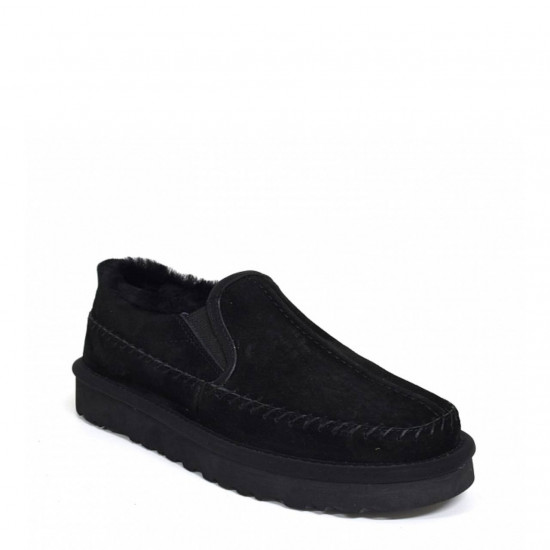 UGG Stitch Slip On Black