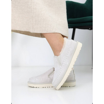 UGG Stitch Slip On Beige