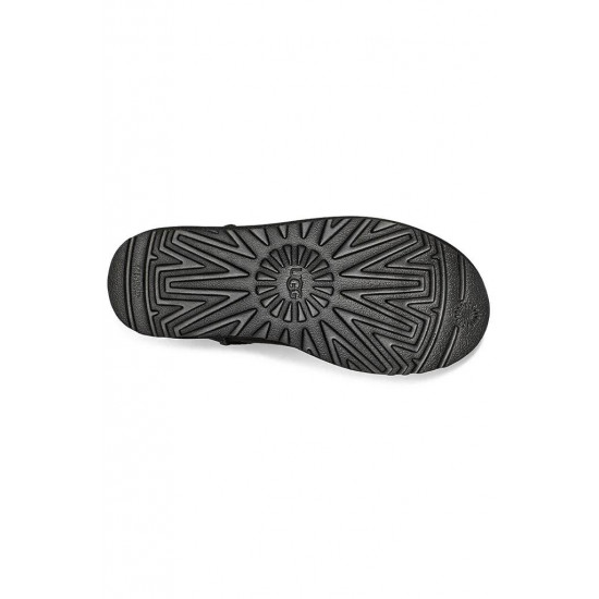 UGG Mens Classic Short Zip Black 