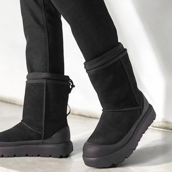 UGG Mens Classic Weather Hybrid Black 