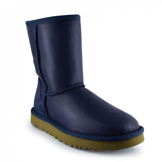 UGG Mens Classic Short Metallic Navy 