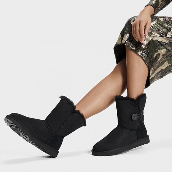UGG Bailey Button II Black