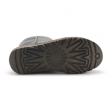 UGG Classic Short Metallic Grey