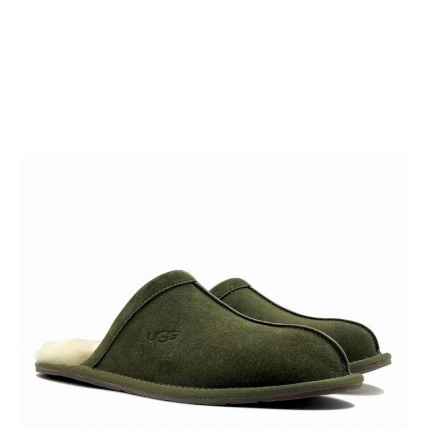 UGG Mens Scuff Slipper Brunt Olive 