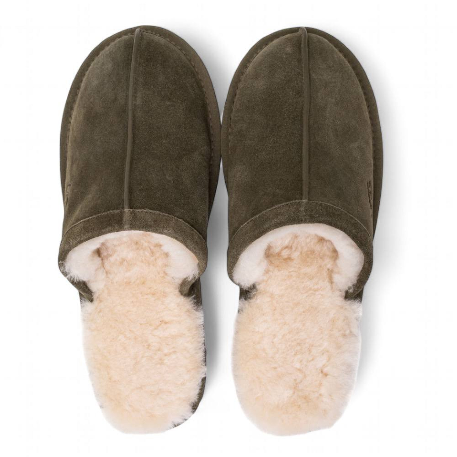 UGG Mens Scuff Slipper Brunt Olive 