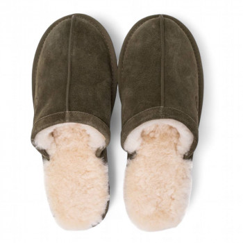 UGG Mens Scuff Slipper Brunt Olive 