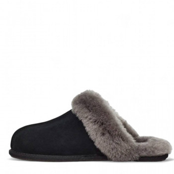 UGG Mens Slippers Scuffette Black 