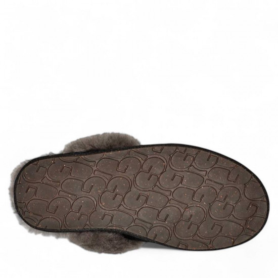 UGG Mens Slippers Scuffette Black 